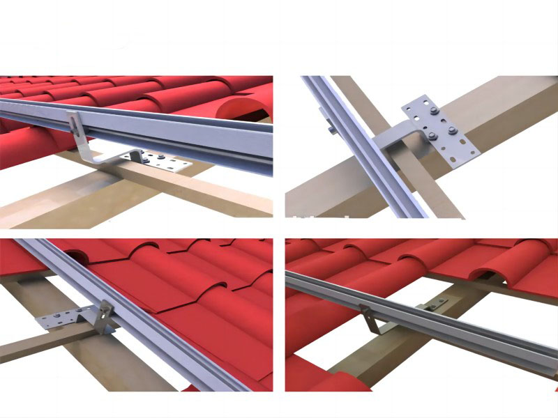 Solar Hook Mounting Structure